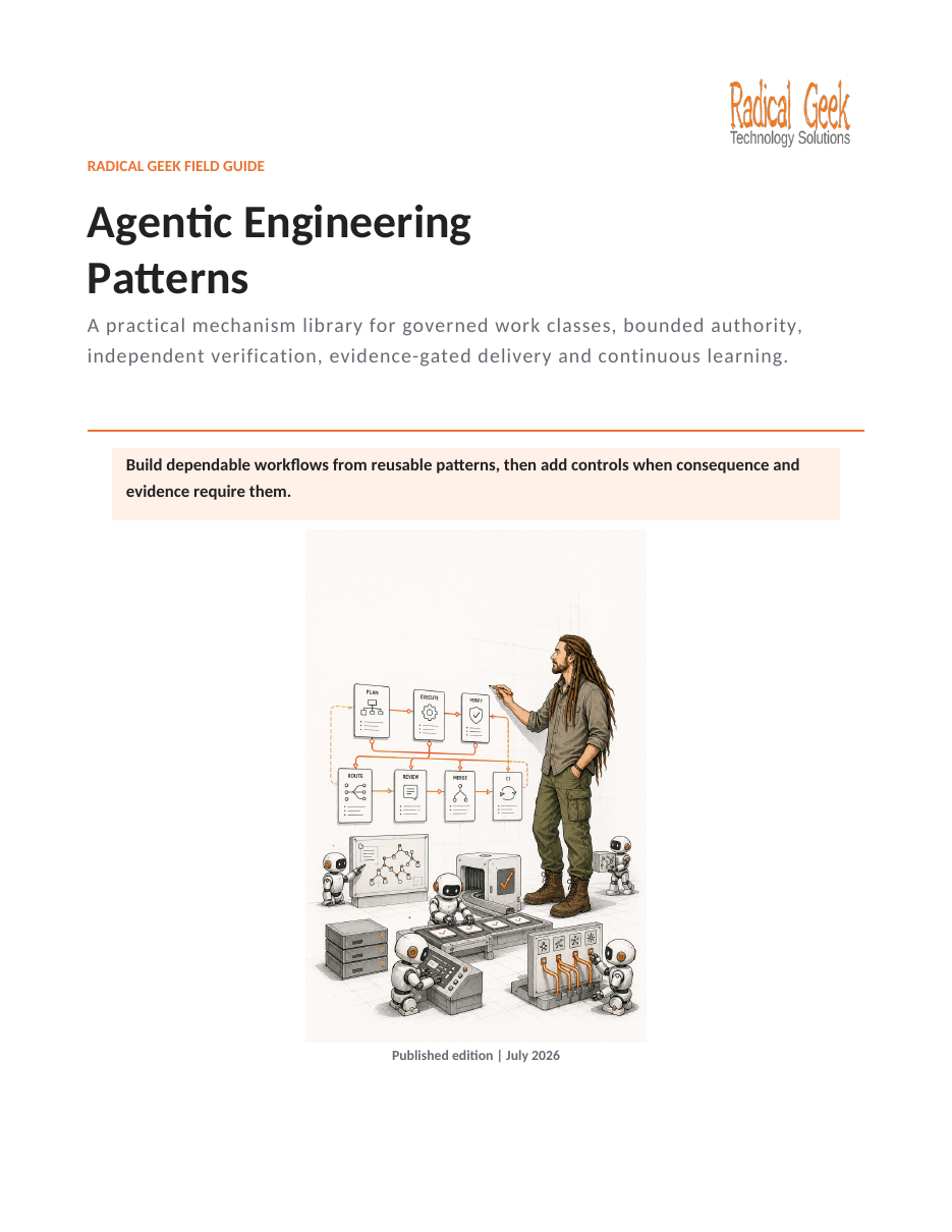 Cover of Radical Geek's Guide to Agentic Engineering Patterns